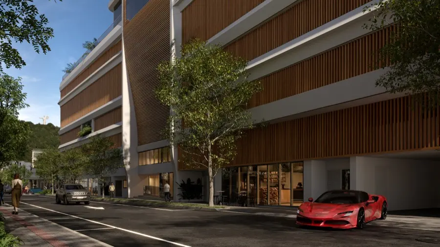 La Città by Pininfarina — embasamento e acesso